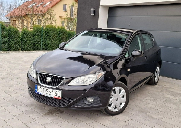 Seat Ibiza cena 18990 przebieg: 207865, rok produkcji 2008 z Dobrodzień małe 277